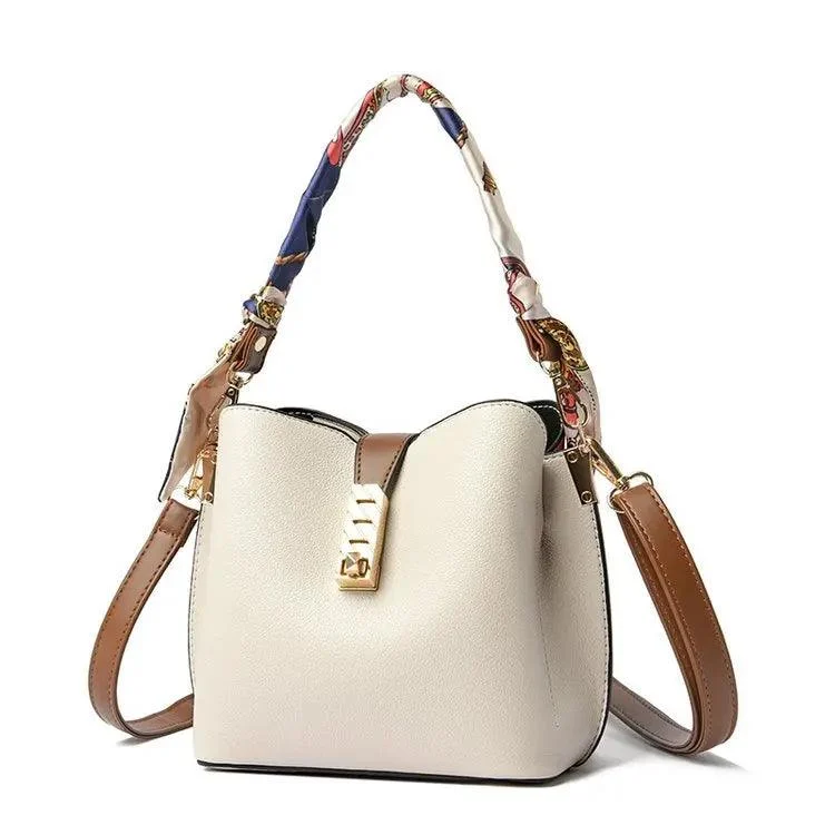 PU Leather Women Bucket Shoulder Bags - Glova