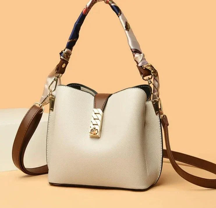 PU Leather Women Bucket Shoulder Bags - Glova