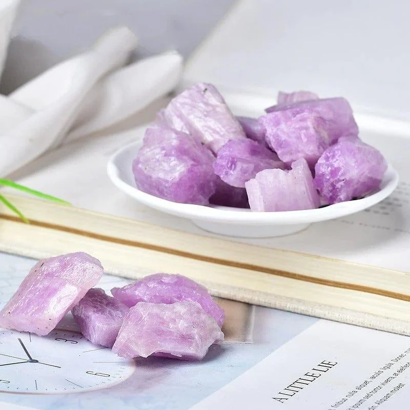 Purple Kunzite Raw Stone - Glova