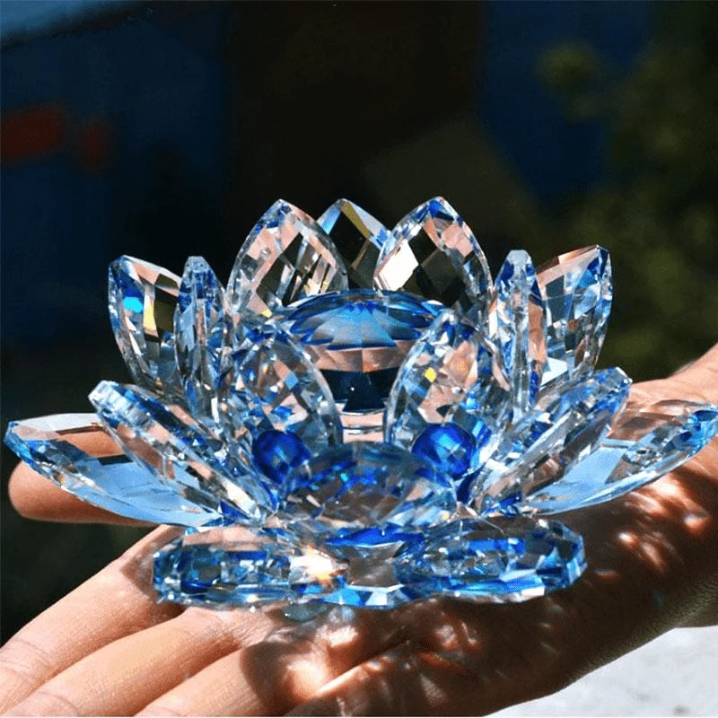 Quartz Crystal Lotus Flower - Glova