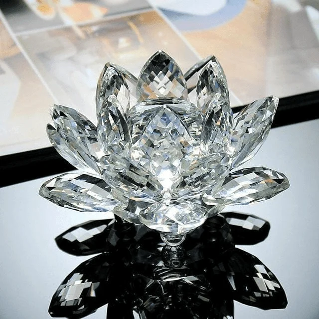 Quartz Crystal Lotus Flower - Glova