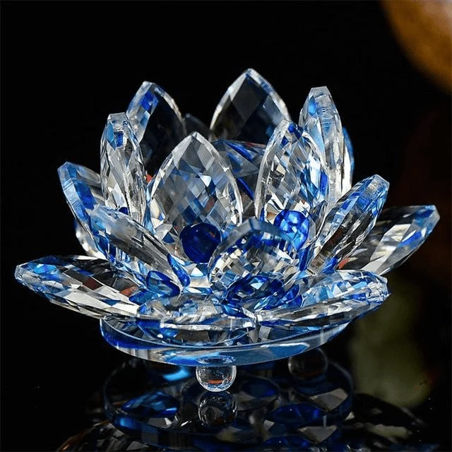 Quartz Crystal Lotus Flower - Glova