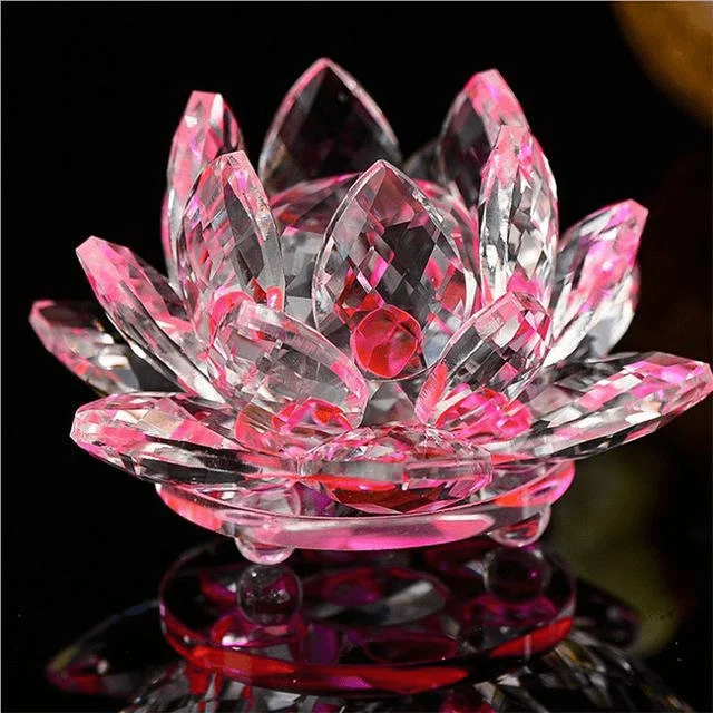 Quartz Crystal Lotus Flower - Glova