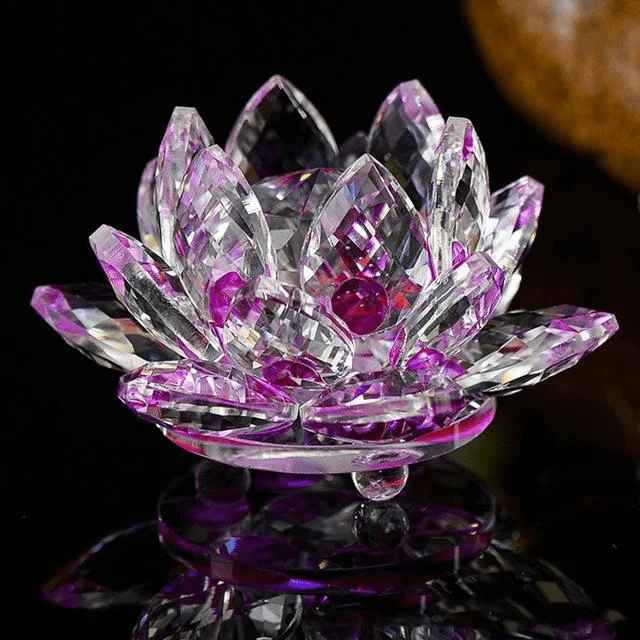 Quartz Crystal Lotus Flower - Glova