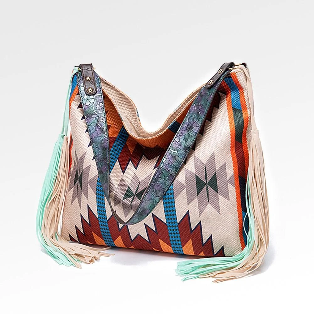 Raelynn Tribal Prints Western Shoulder Bags - 16 Colors - Glova