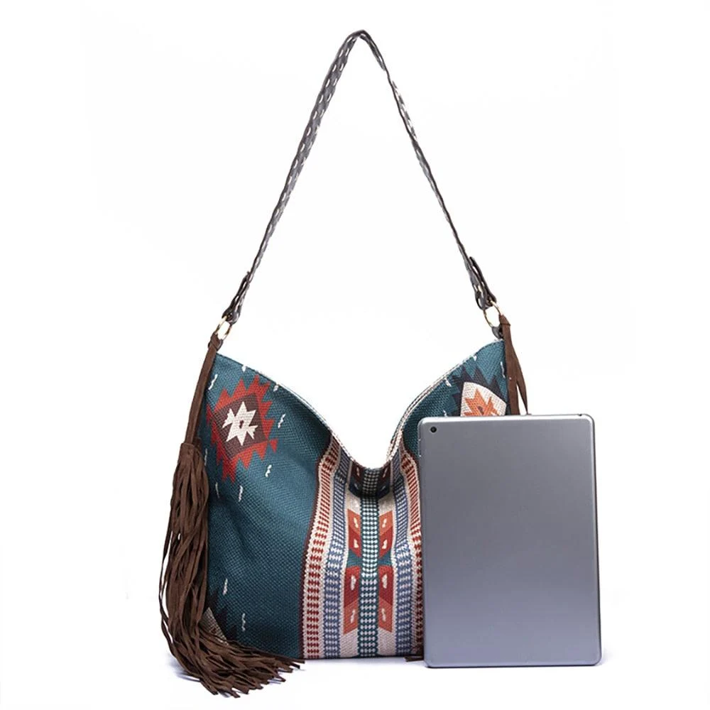 Raelynn Tribal Prints Western Shoulder Bags - 16 Colors - Glova