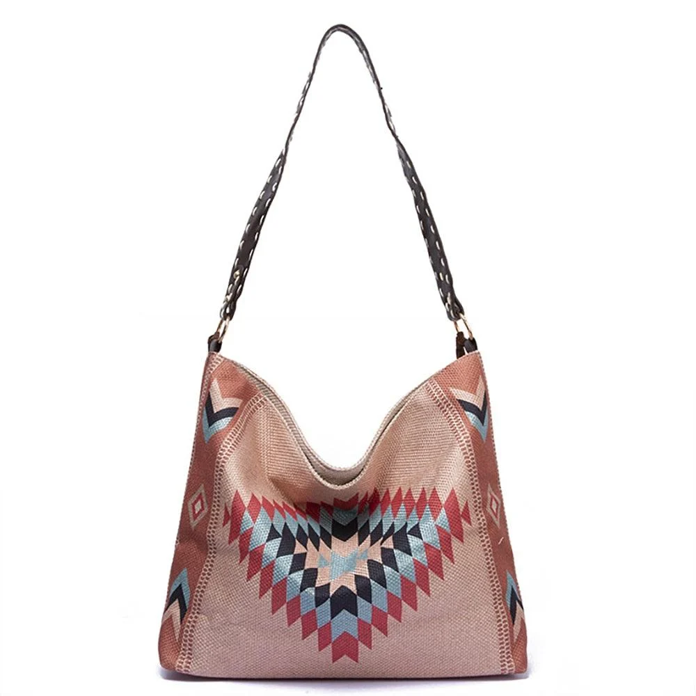 Raelynn Tribal Prints Western Shoulder Bags - 16 Colors - Glova