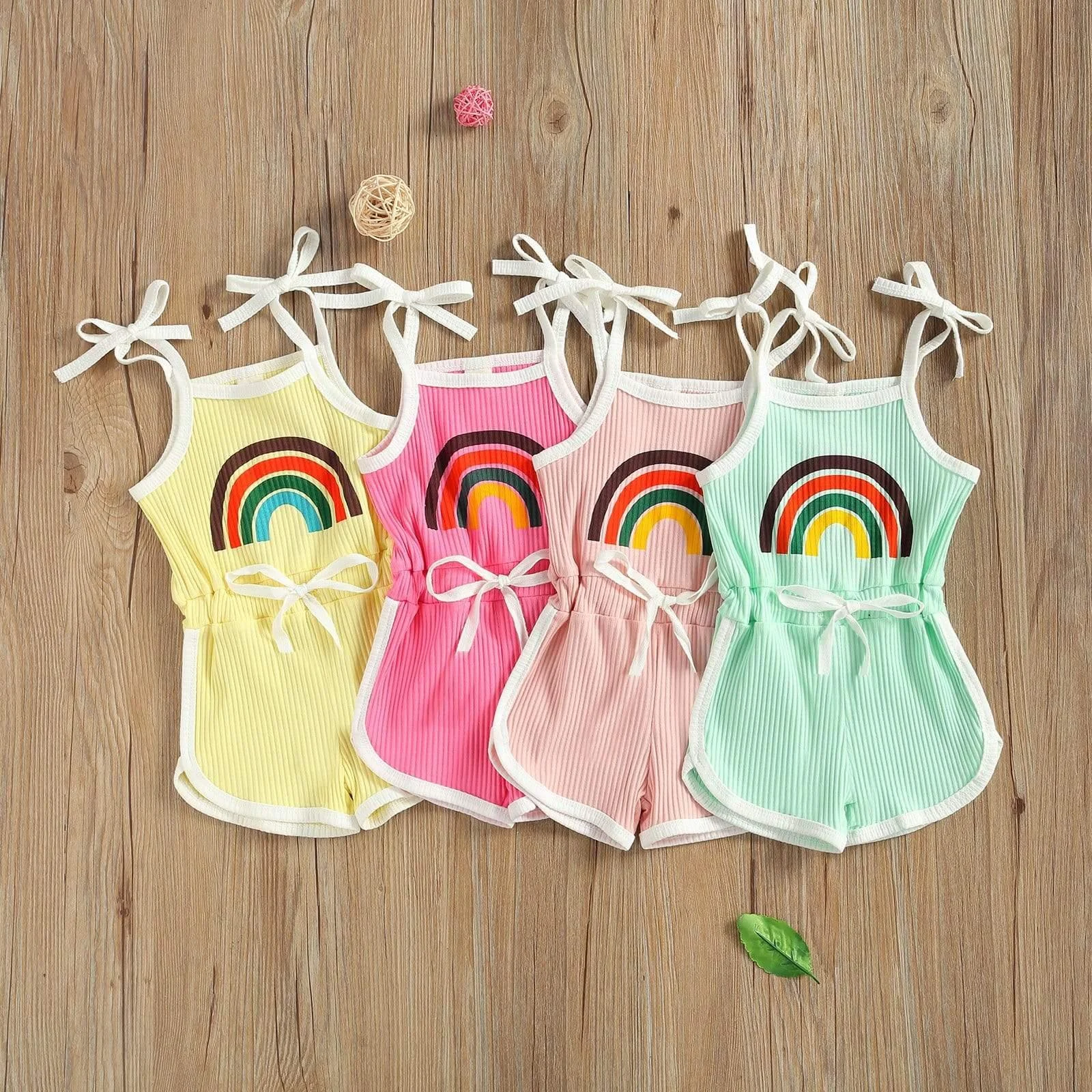 Rainbow Boho Baby Outfit - Glova