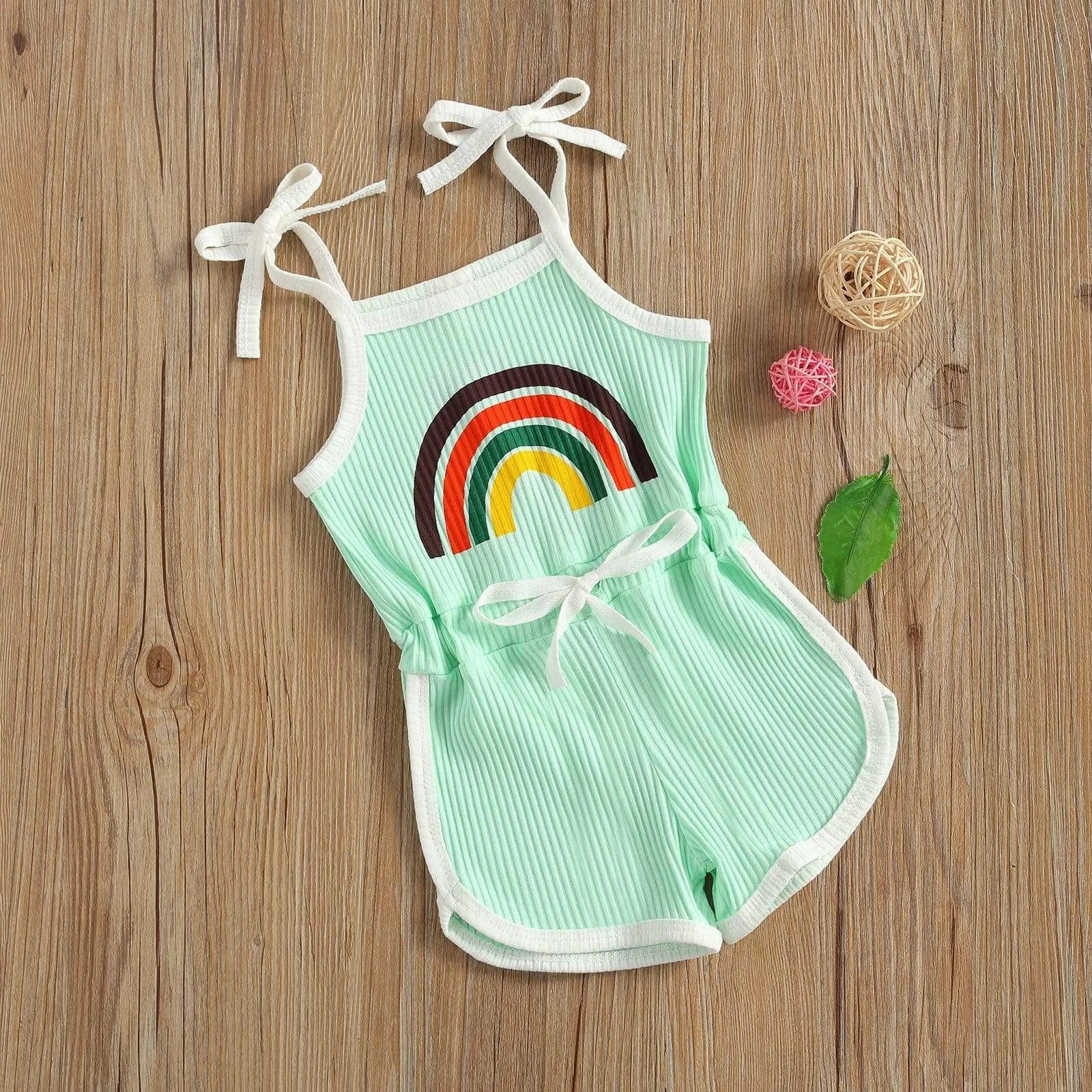 Rainbow Boho Baby Outfit - Glova