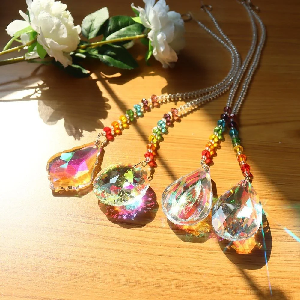 Rainbow Crystal Suncatcher (5 Styles) - Glova