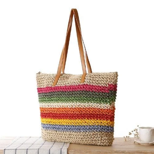 Rainbow Stripes Shoulder Bag - Glova