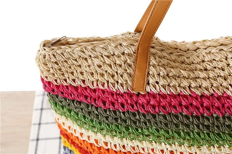 Rainbow Stripes Shoulder Bag - Glova