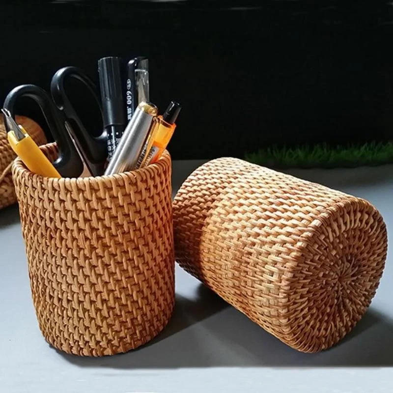 Rattan Bucket Organizer - Glova