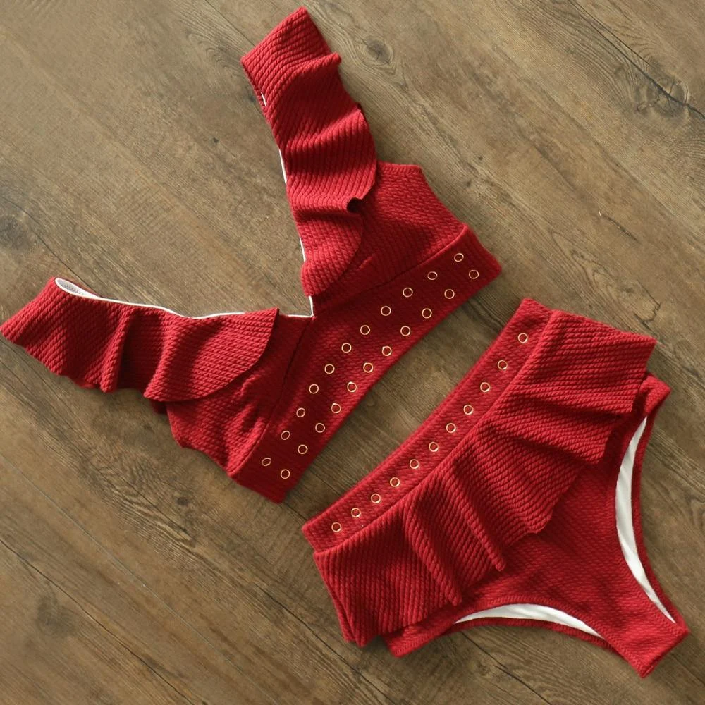 Raya Ruffle Bikini Set - Glova