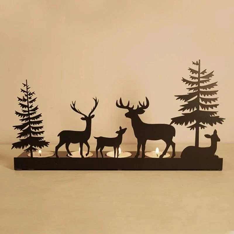 Reindeer Tealight Candle Holder - Glova