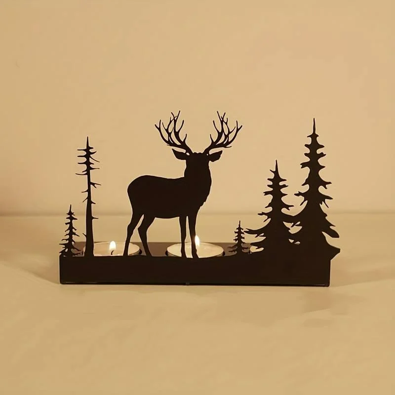 Reindeer Tealight Candle Holder - Glova