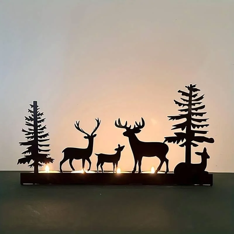 Reindeer Tealight Candle Holder - Glova