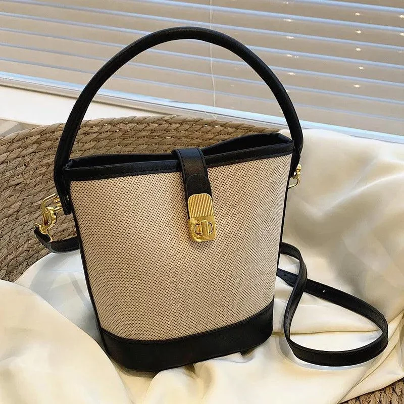 Retro Bucket Crossbody Hand Bag for Women - Glova