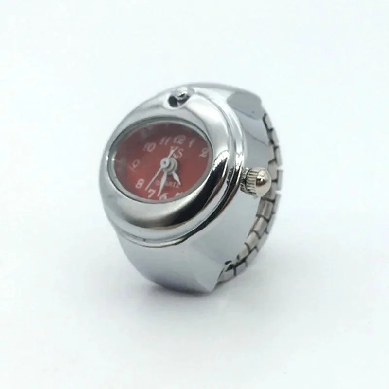 Retro Elastic Stretchy Quartz Watch Rings - Glova