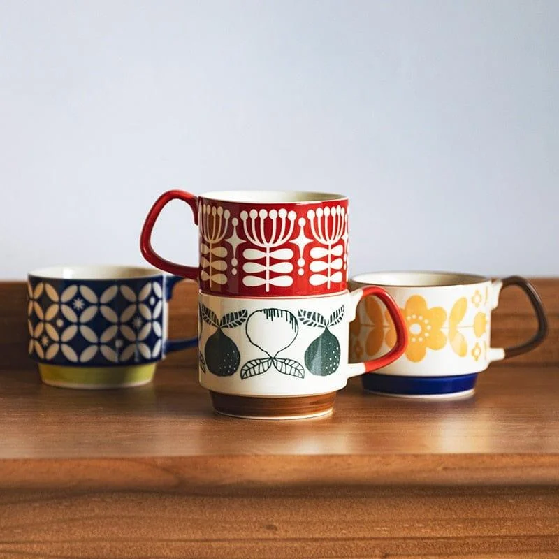 Retro Inspired Mugs - Glova