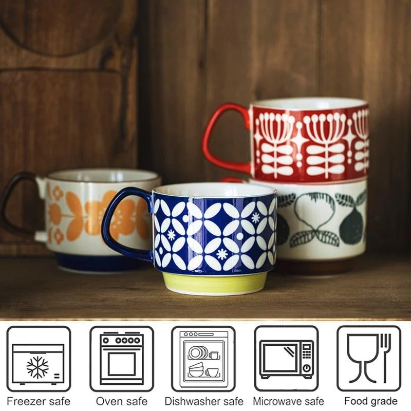 Retro Inspired Mugs - Glova