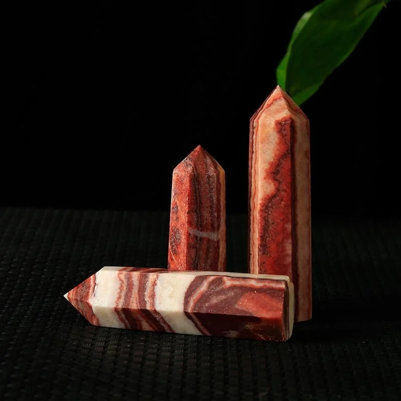 Rhodochrosite Crystal Point Tower - Glova