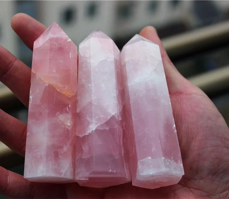 Rose Quartz Crystal Point - Glova