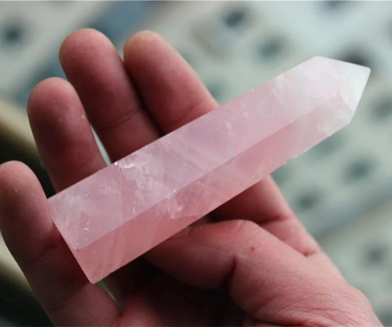 Rose Quartz Crystal Point - Glova