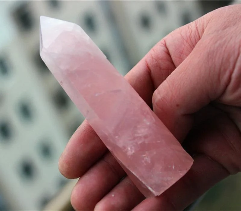 Rose Quartz Crystal Point - Glova