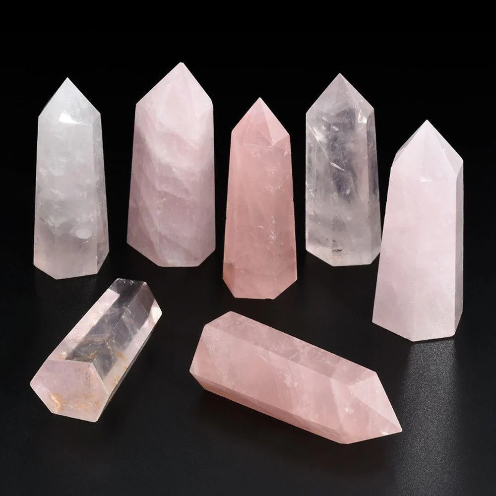 Rose Quartz Crystal Point - Glova