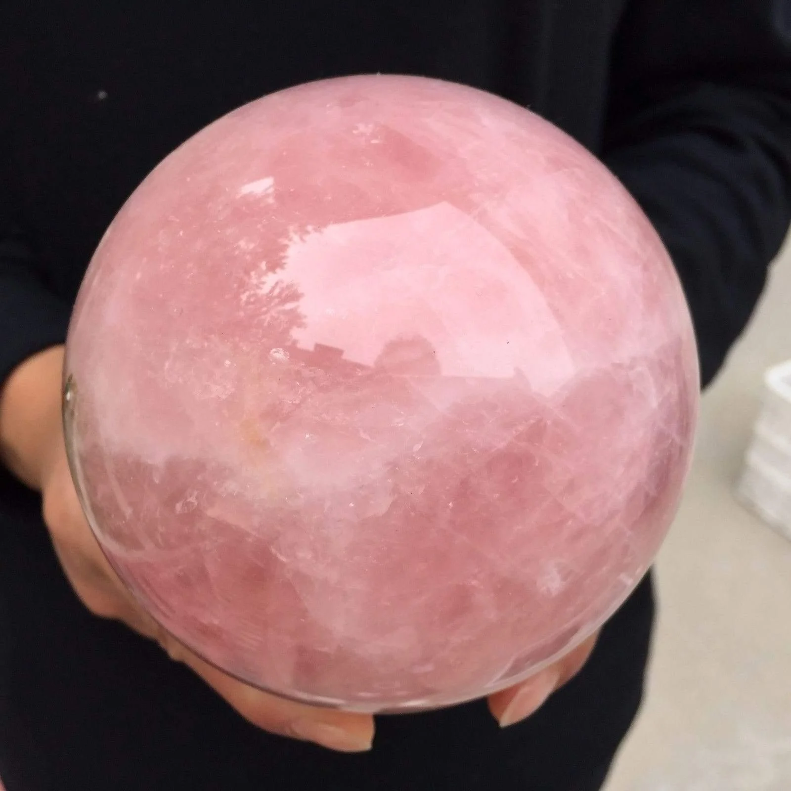 Rose Quartz Sphere Crystal - Glova