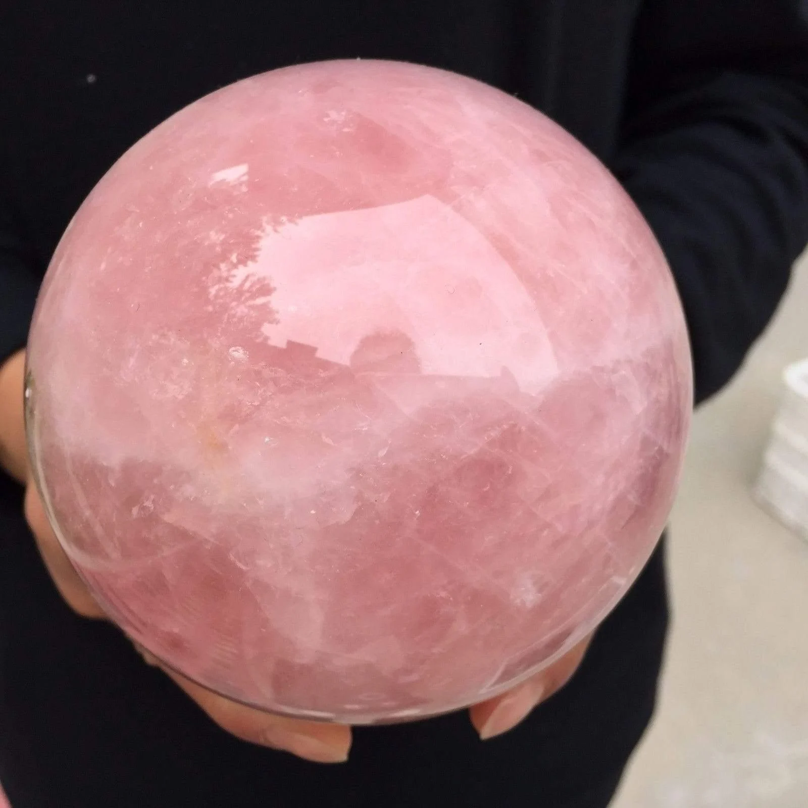 Rose Quartz Sphere Crystal - Glova