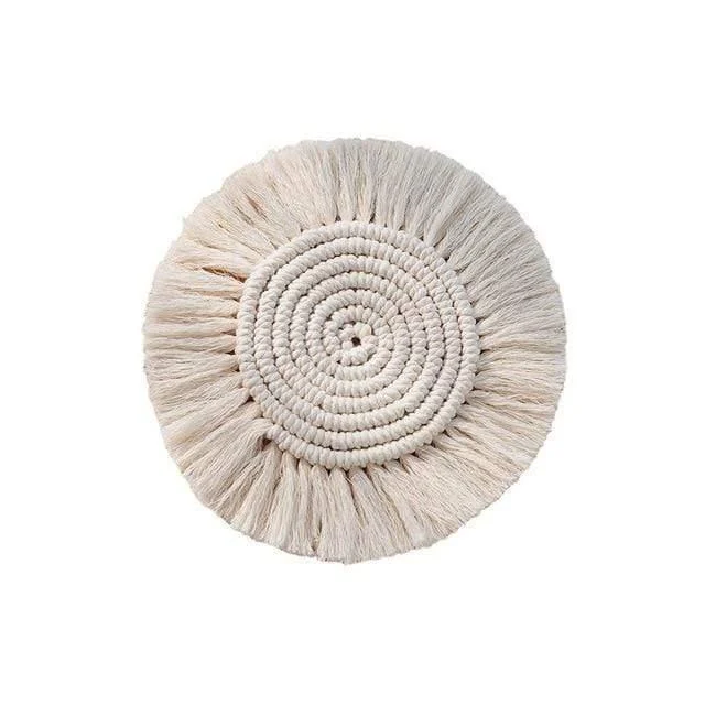 Round Macrame Coasters - Glova