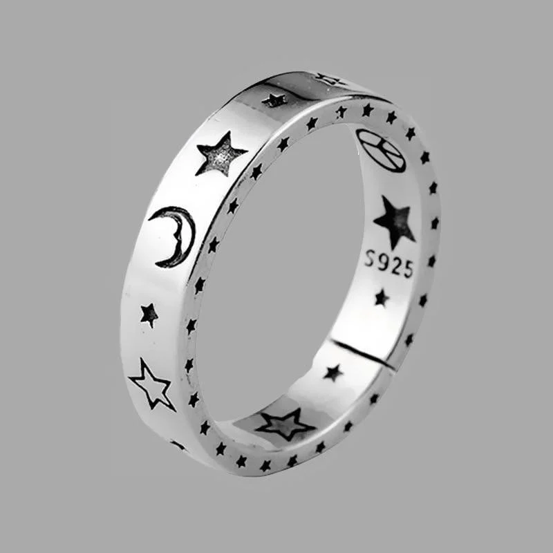 S925 Sterling Silver Celestial Ring - Glova