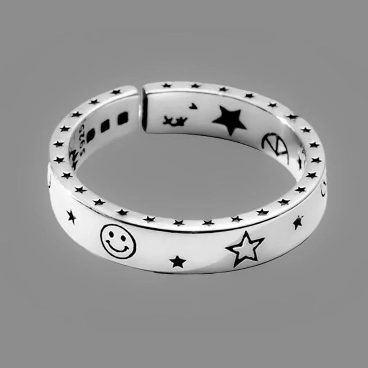 S925 Sterling Silver Celestial Ring - Glova