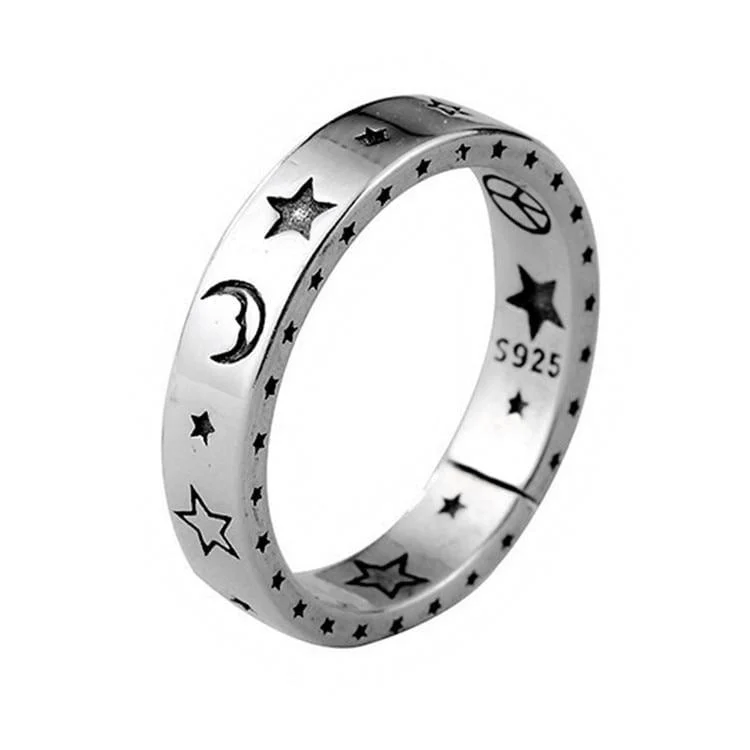 S925 Sterling Silver Celestial Ring - Glova