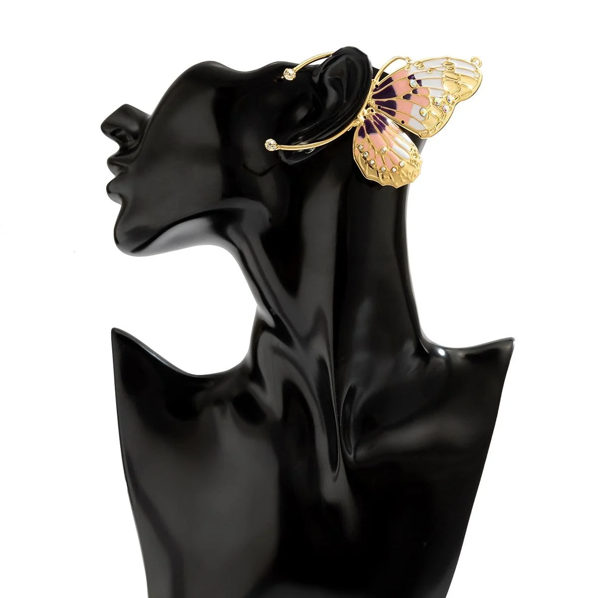 Sabrina Bufferfly Single Ear Cuff - 3 Colors - Glova