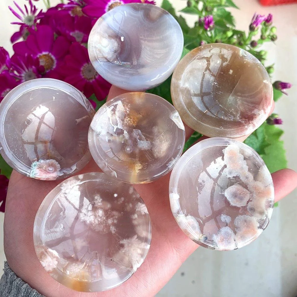 Sakura Flower Agate Bowl - Glova