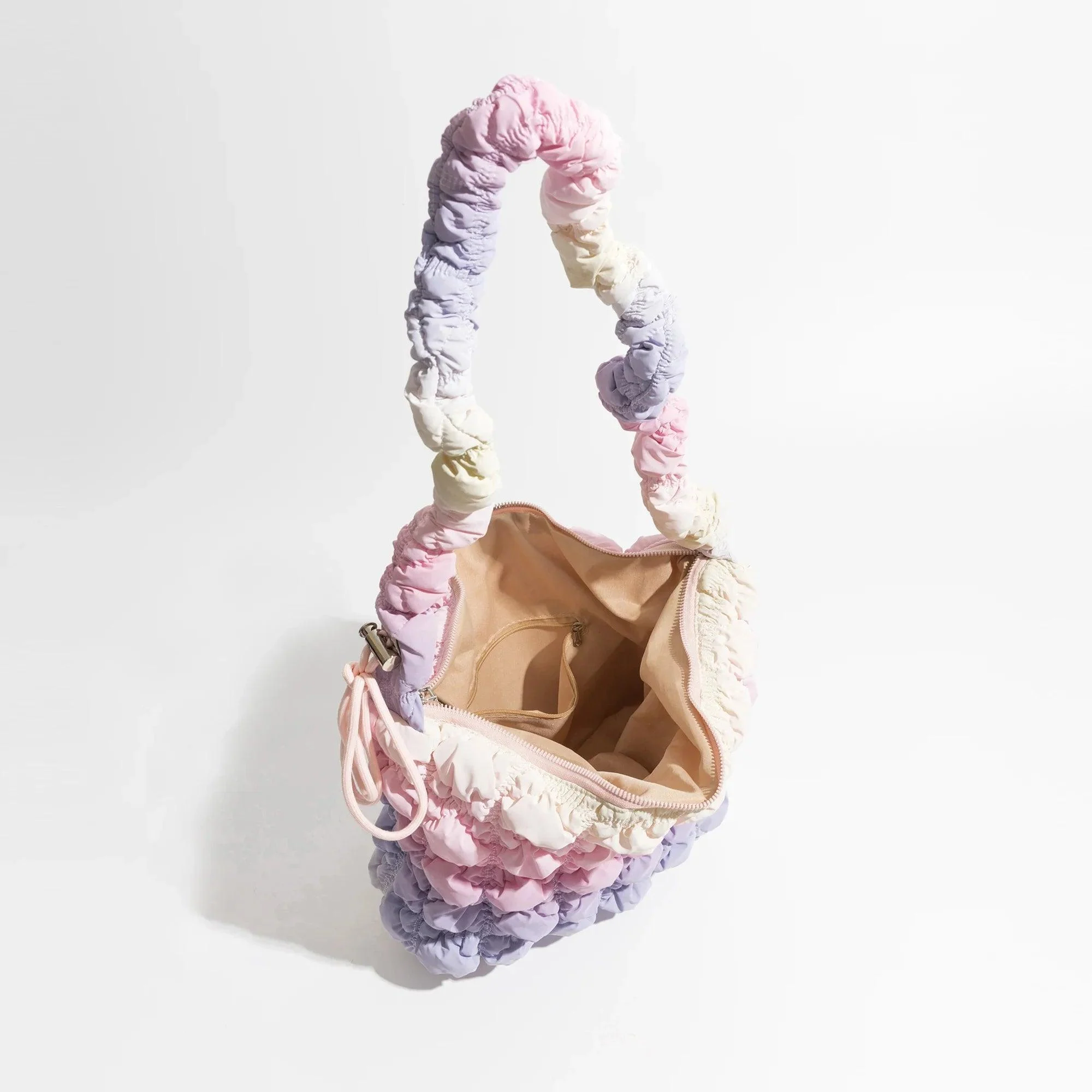 Sambria Pastel Ombre Quilted Waffle Bags - Glova