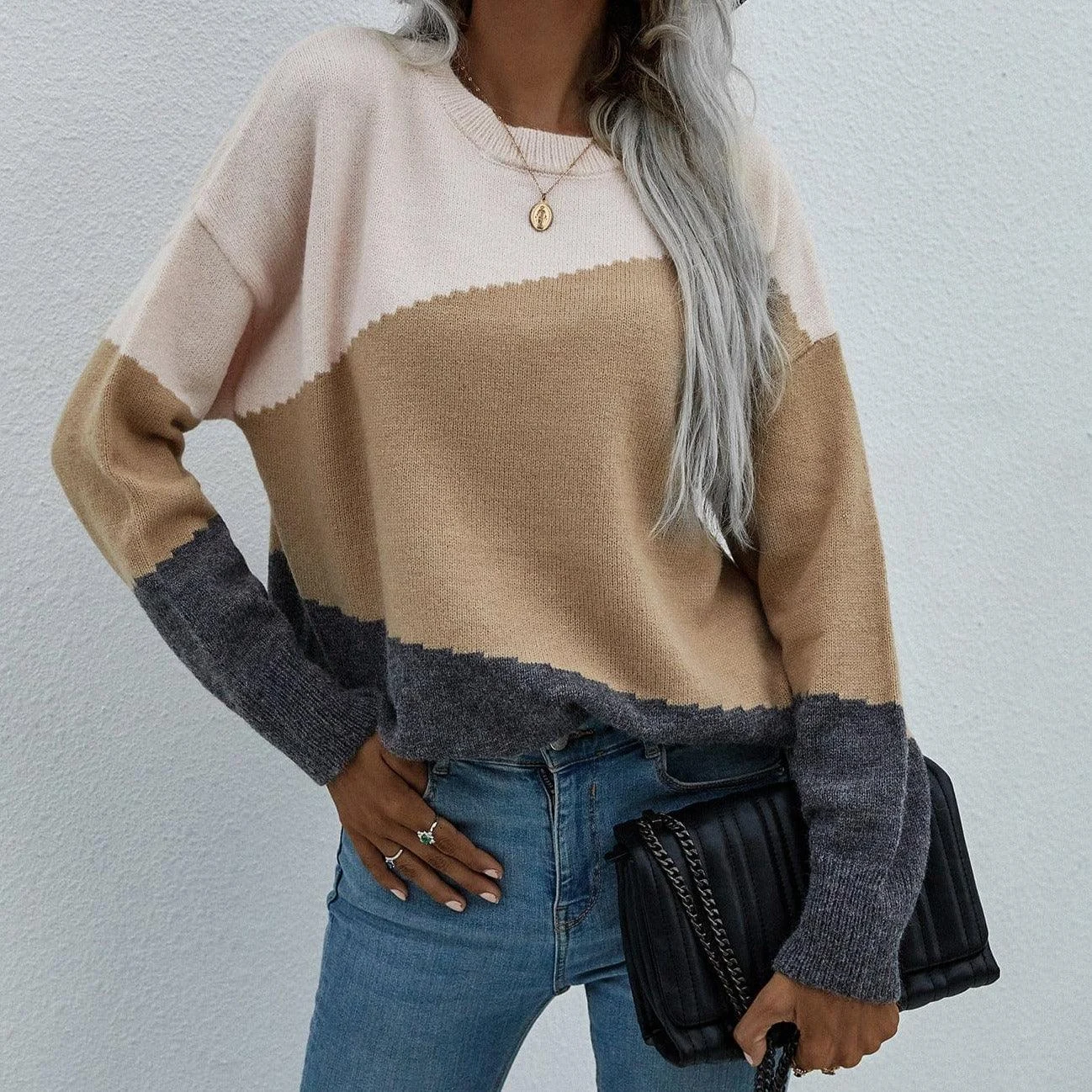 Sapphira Knitted Sweater - Glova