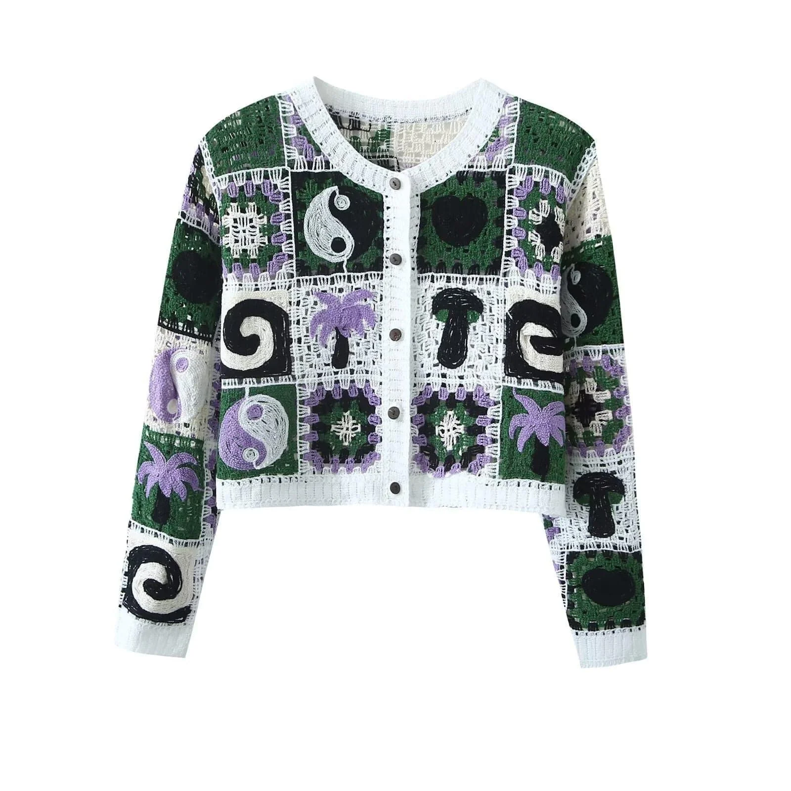 Savannah Crochet Cardigan - Glova