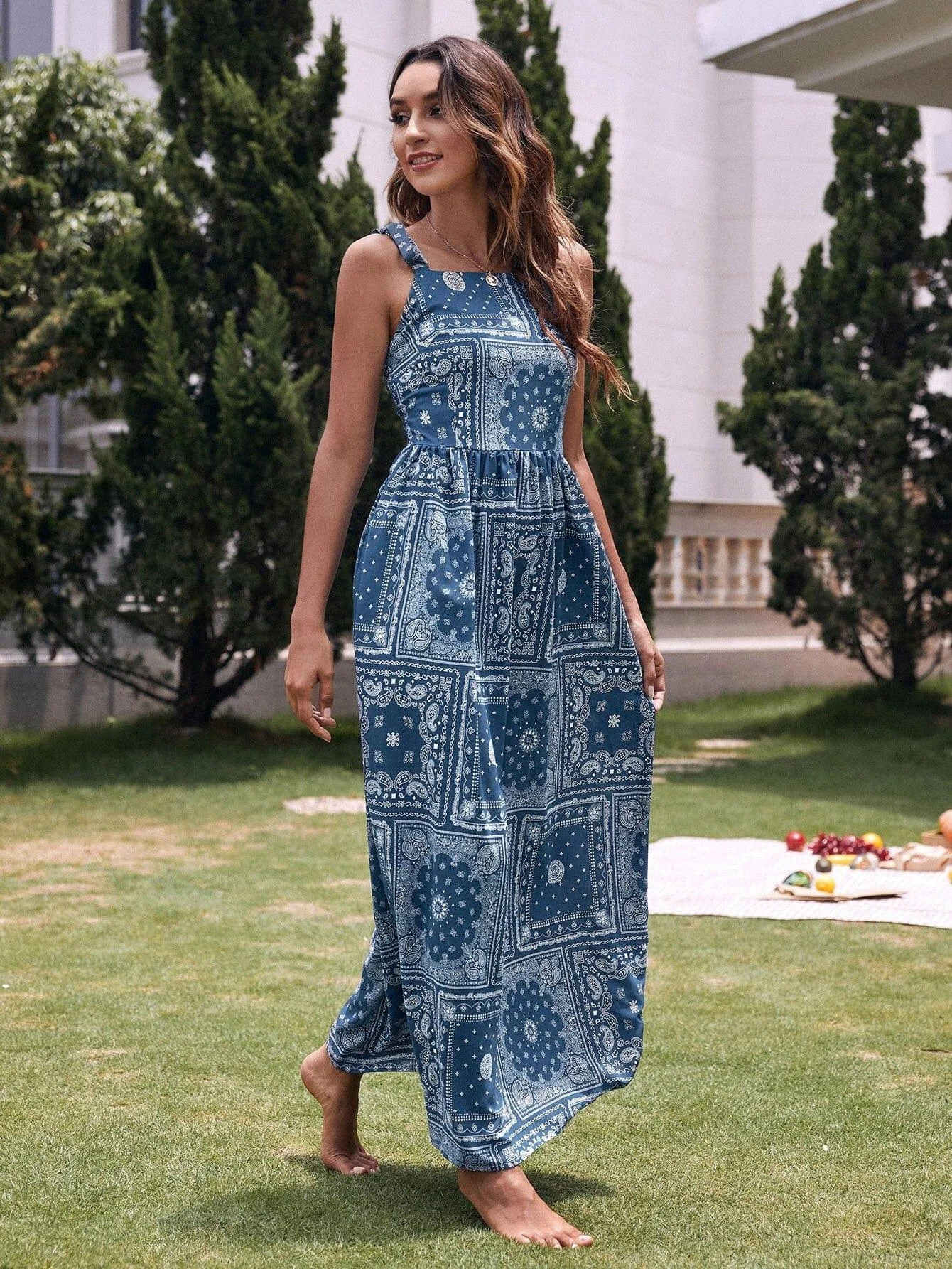 Scarlett Boho Maxi Dress - Glova