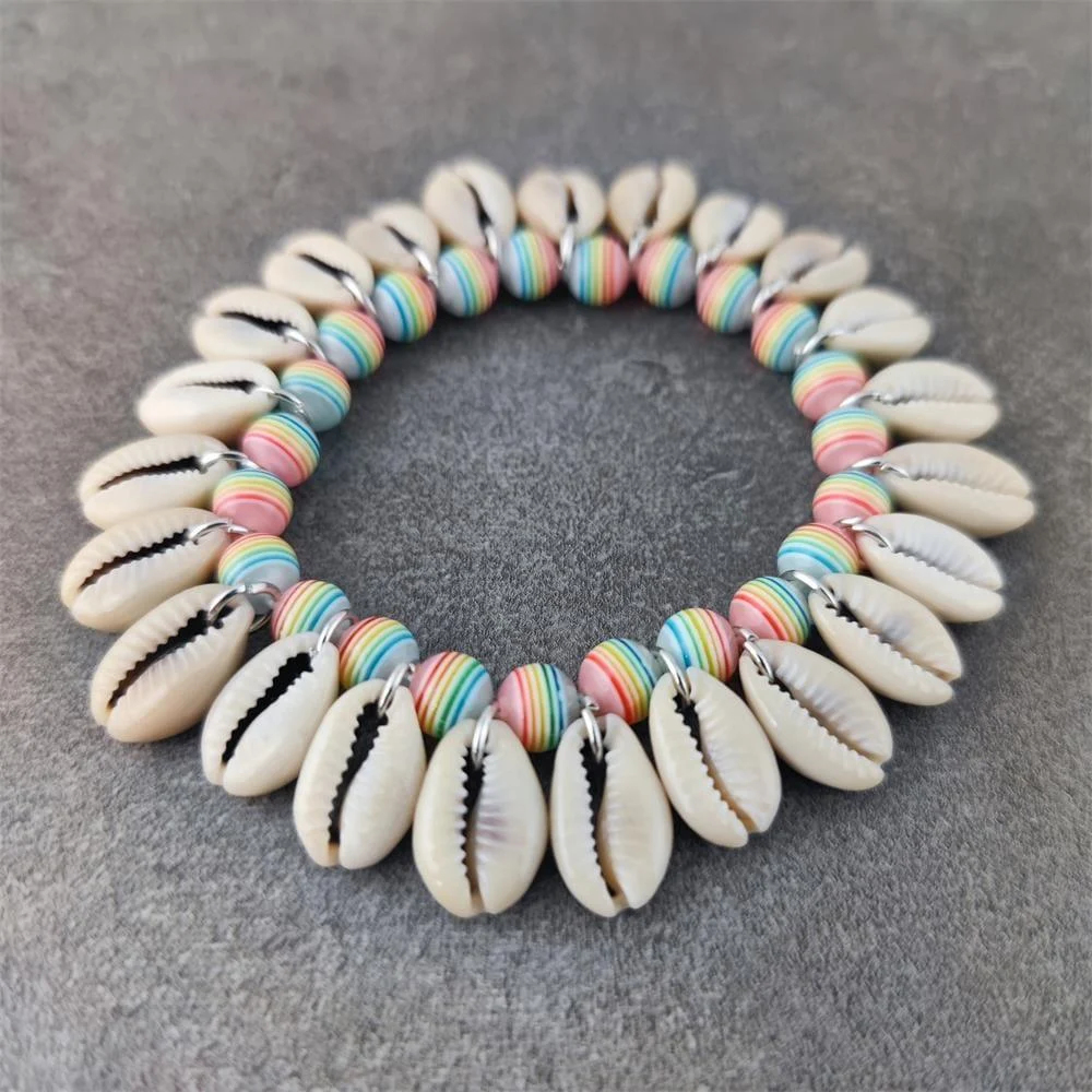 Sea Shell Multi Beads Bracelet - Glova