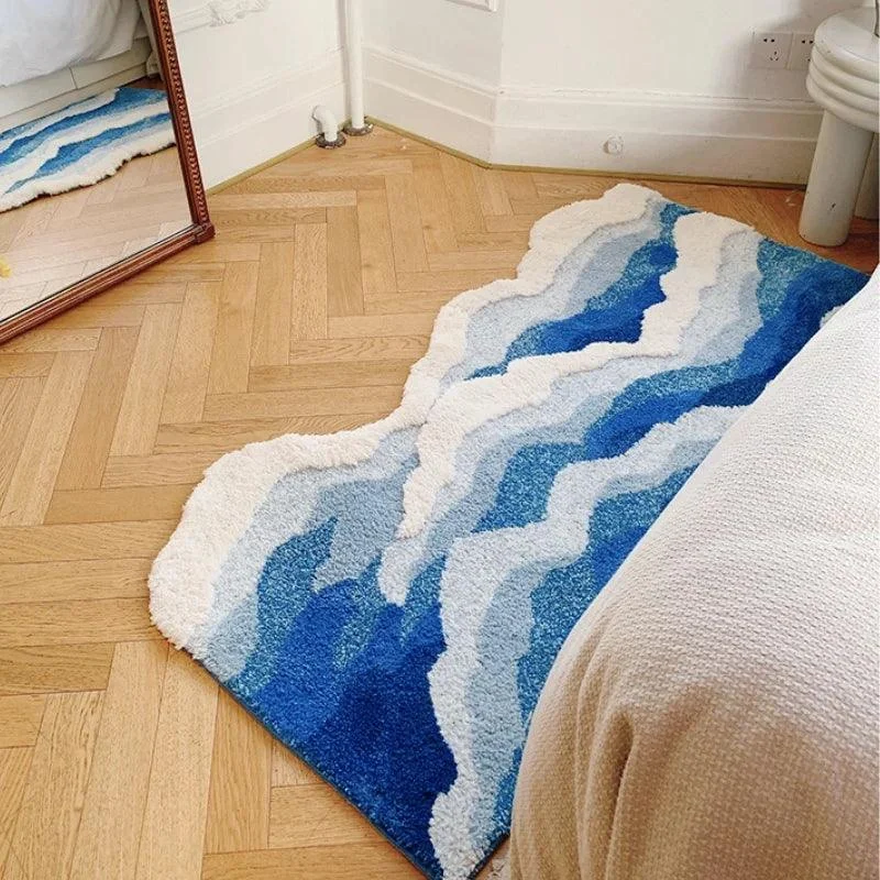 Sea Wave Tufted Rug - Glova