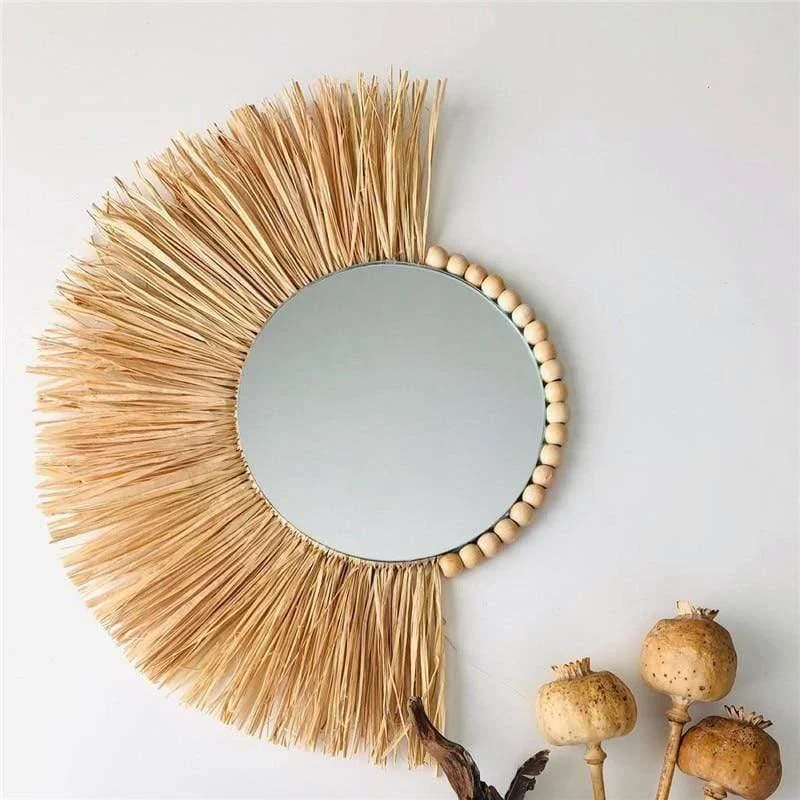 Seagrass Wall Mirrors (4 Styles) - Glova