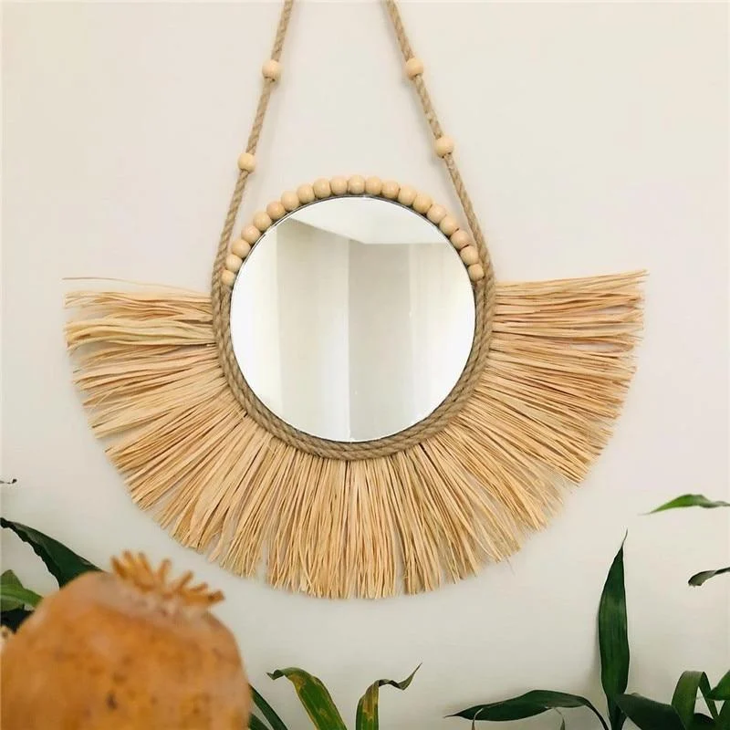 Seagrass Wall Mirrors (4 Styles) - Glova