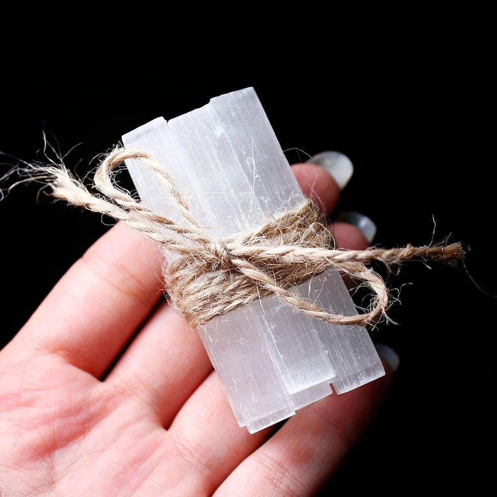 Selenite Crystal Sticks (10pcs) - Glova