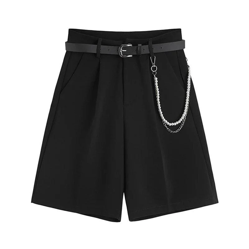 Senja Chained Dressy Shorts - Glova