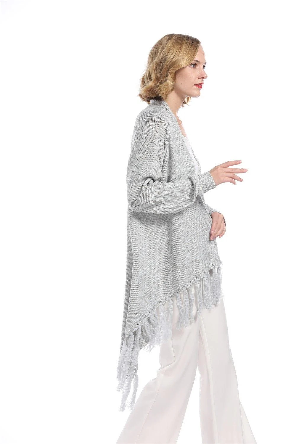 Serena Asymmetrical Hem Cardigan - Glova