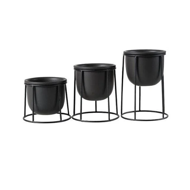 Set of 3 Flower Pots - Glova